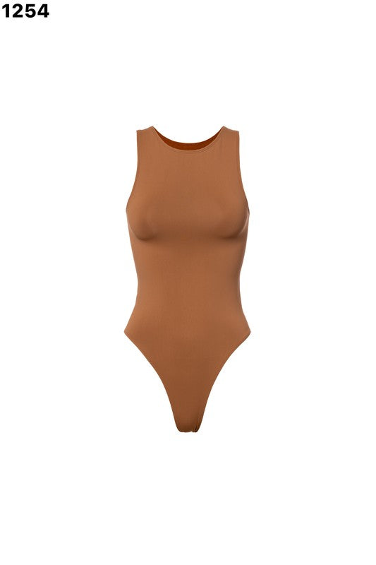 Rneck Sleeveless Bodysuit