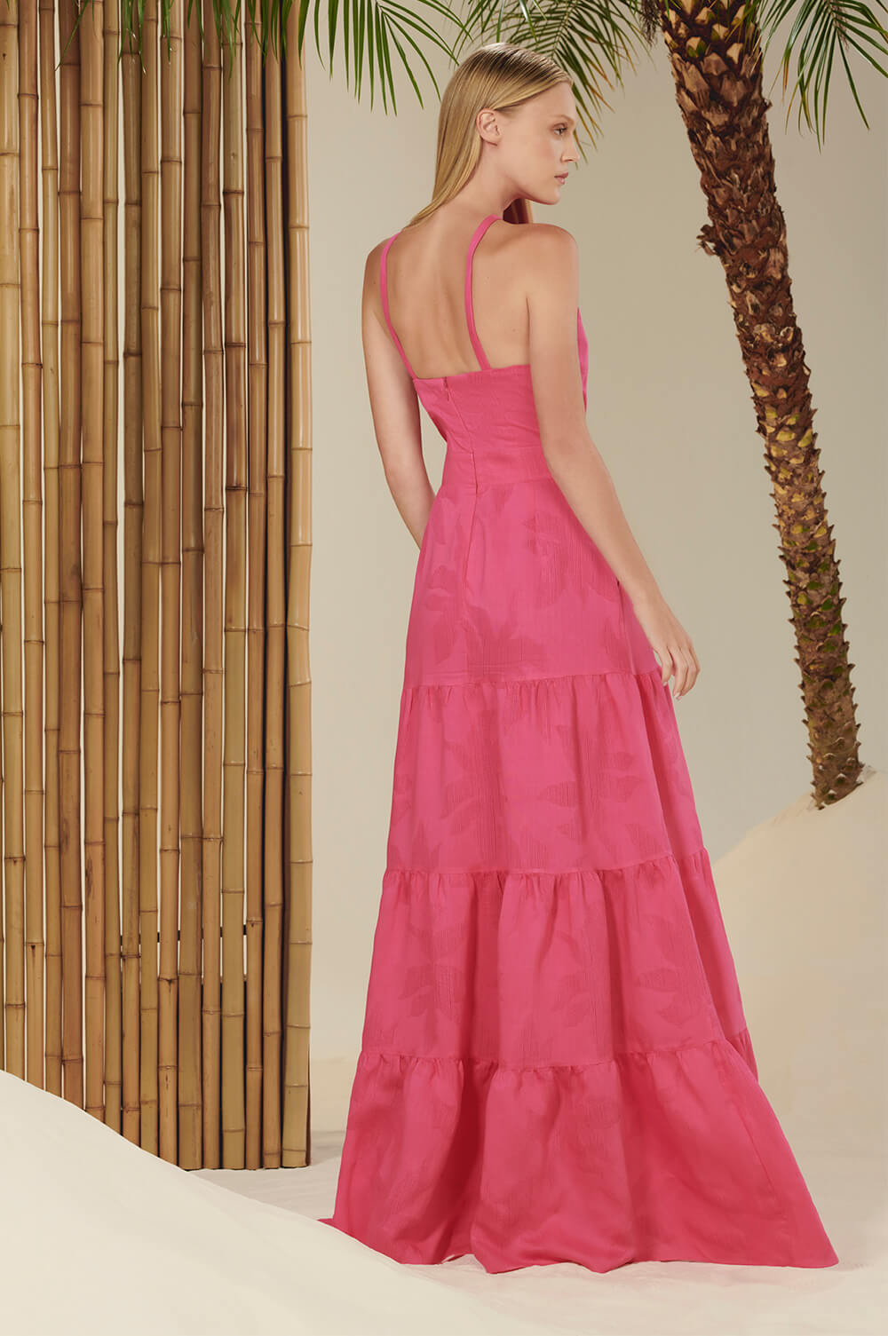 SEJAL JACQUARD CHOLET MAXI DRESS 902230724 - Blueberry Boutique