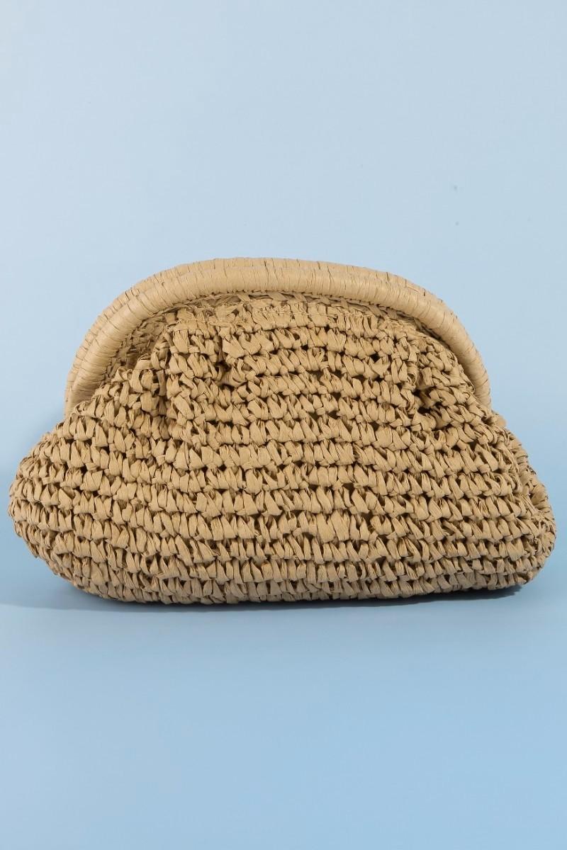 Woven Raffia Bag 3577