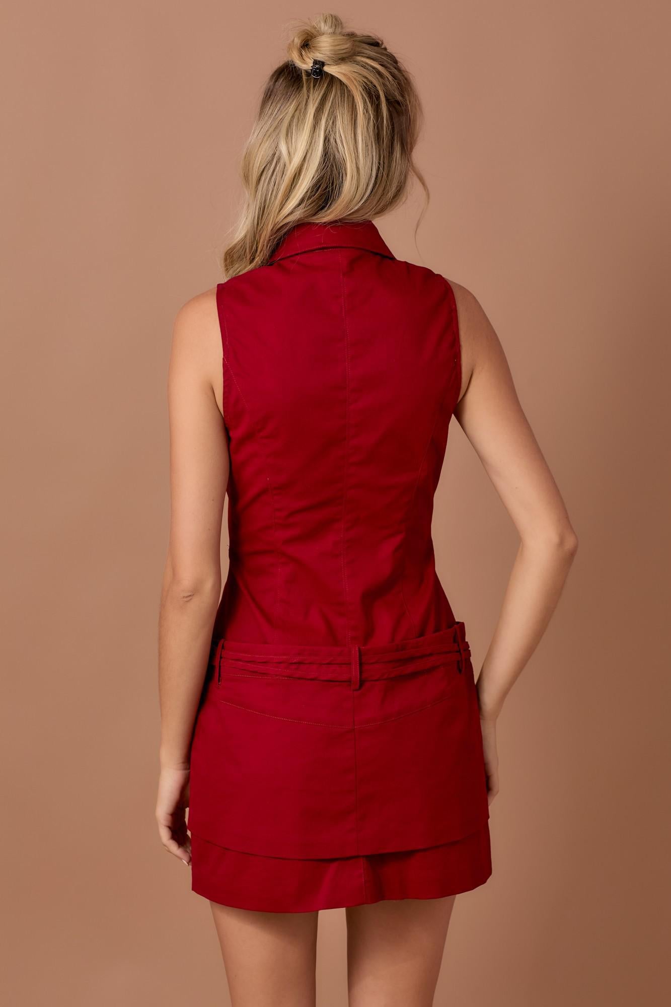Fitted Mini Dress 2336