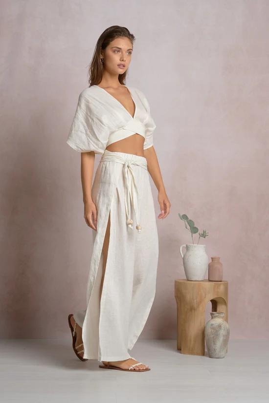 Linen Cover-Up Pants