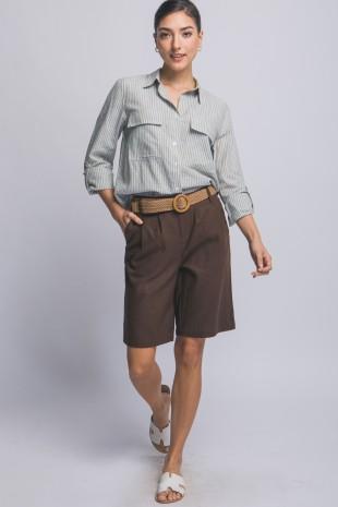 Bermuda Linen Shorts 60109
