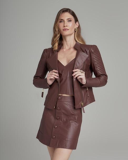 Skirt Mini Leather