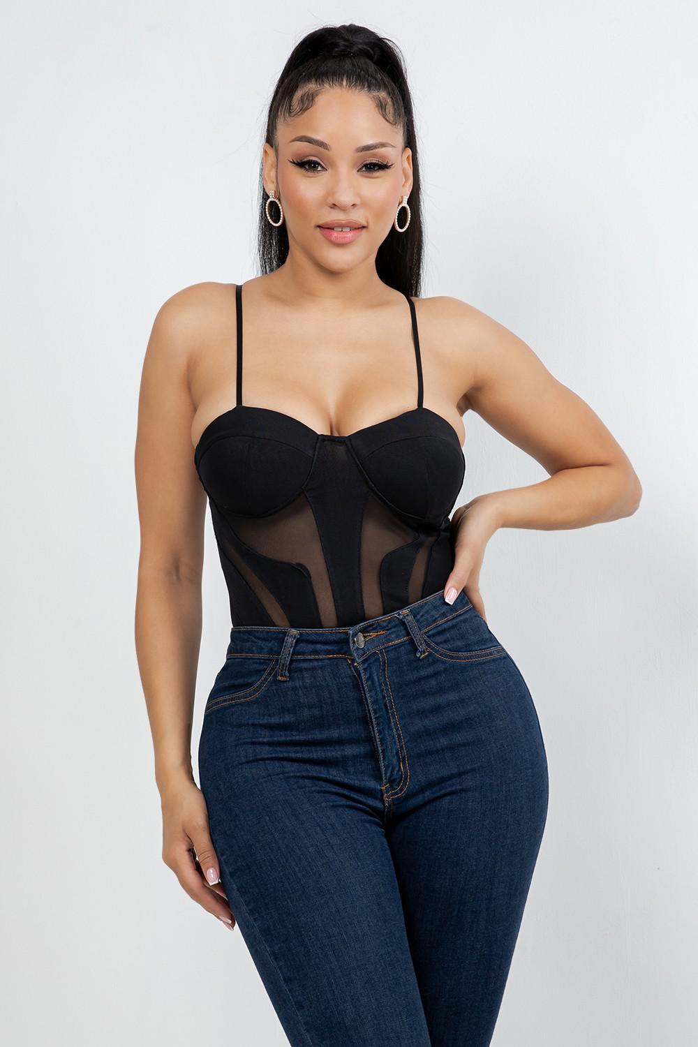 Kay Mesh Bodysuit 5319