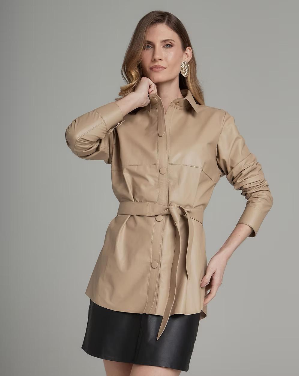 Jacket Shirt Leather