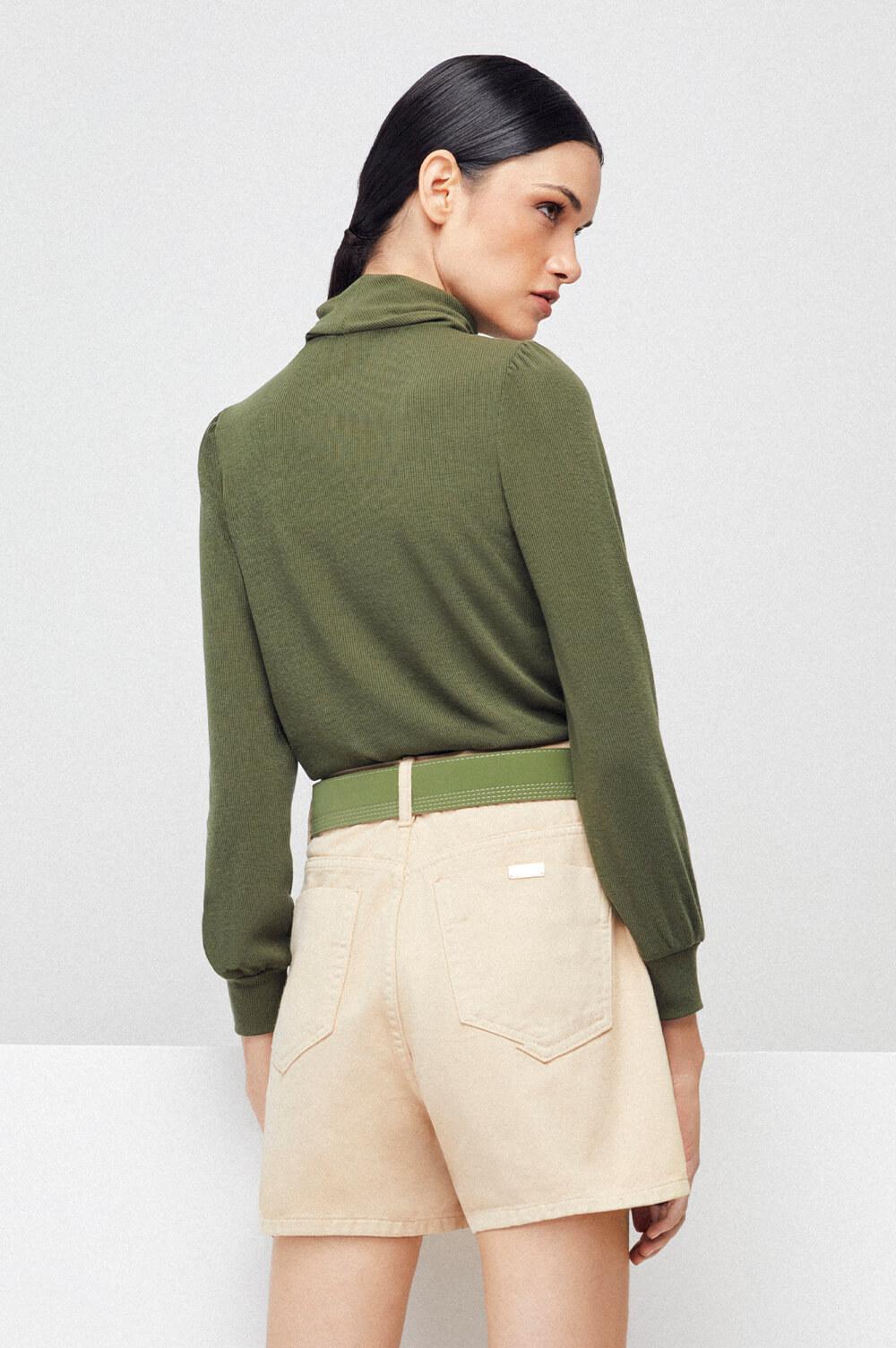 BLOUSE TURTLENECK 101240332 - Blueberry Boutique