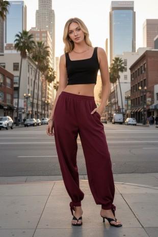 Clarice Tie Pants 1342
