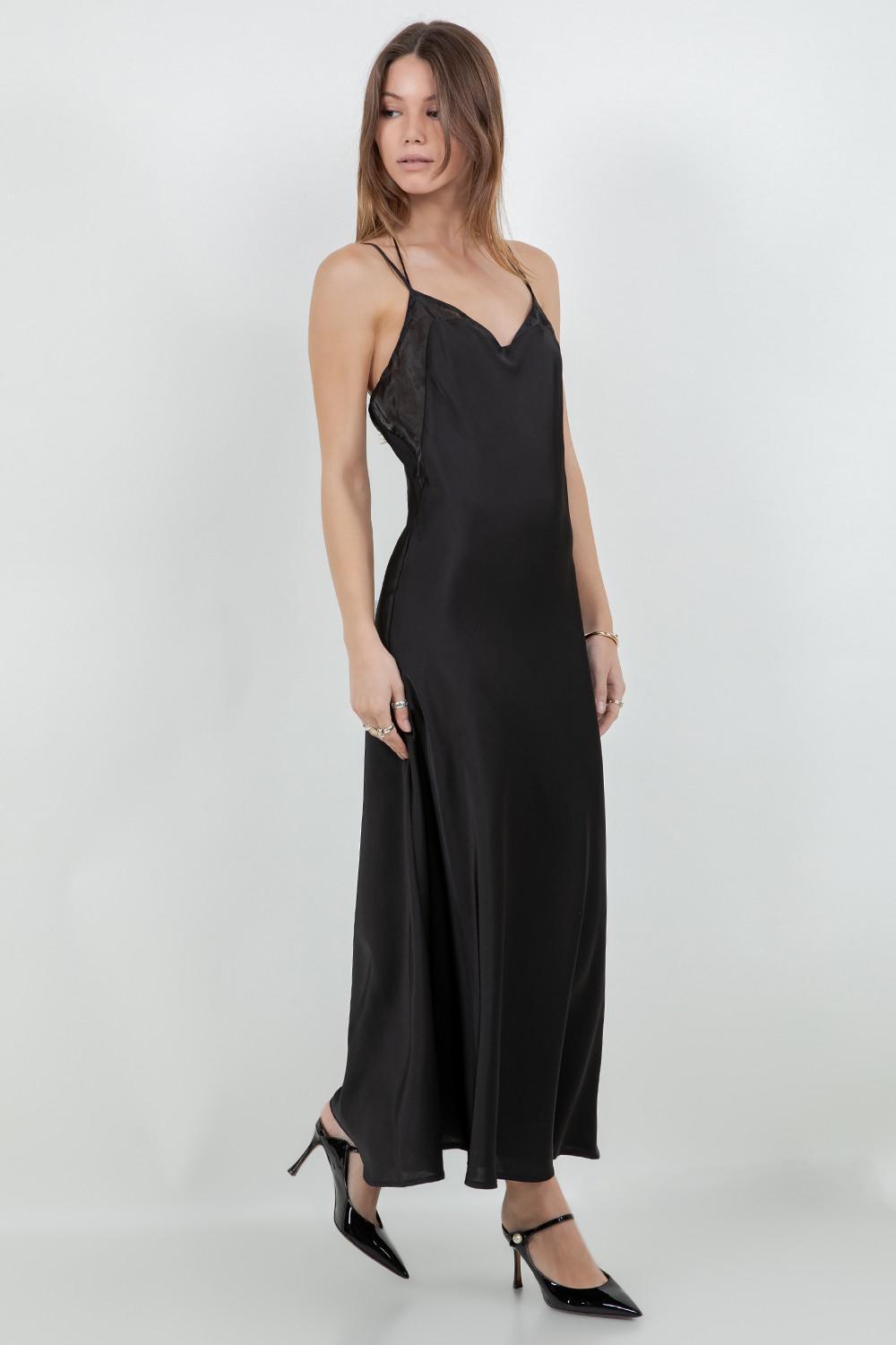 Maxi Satin Slip Dress 52589