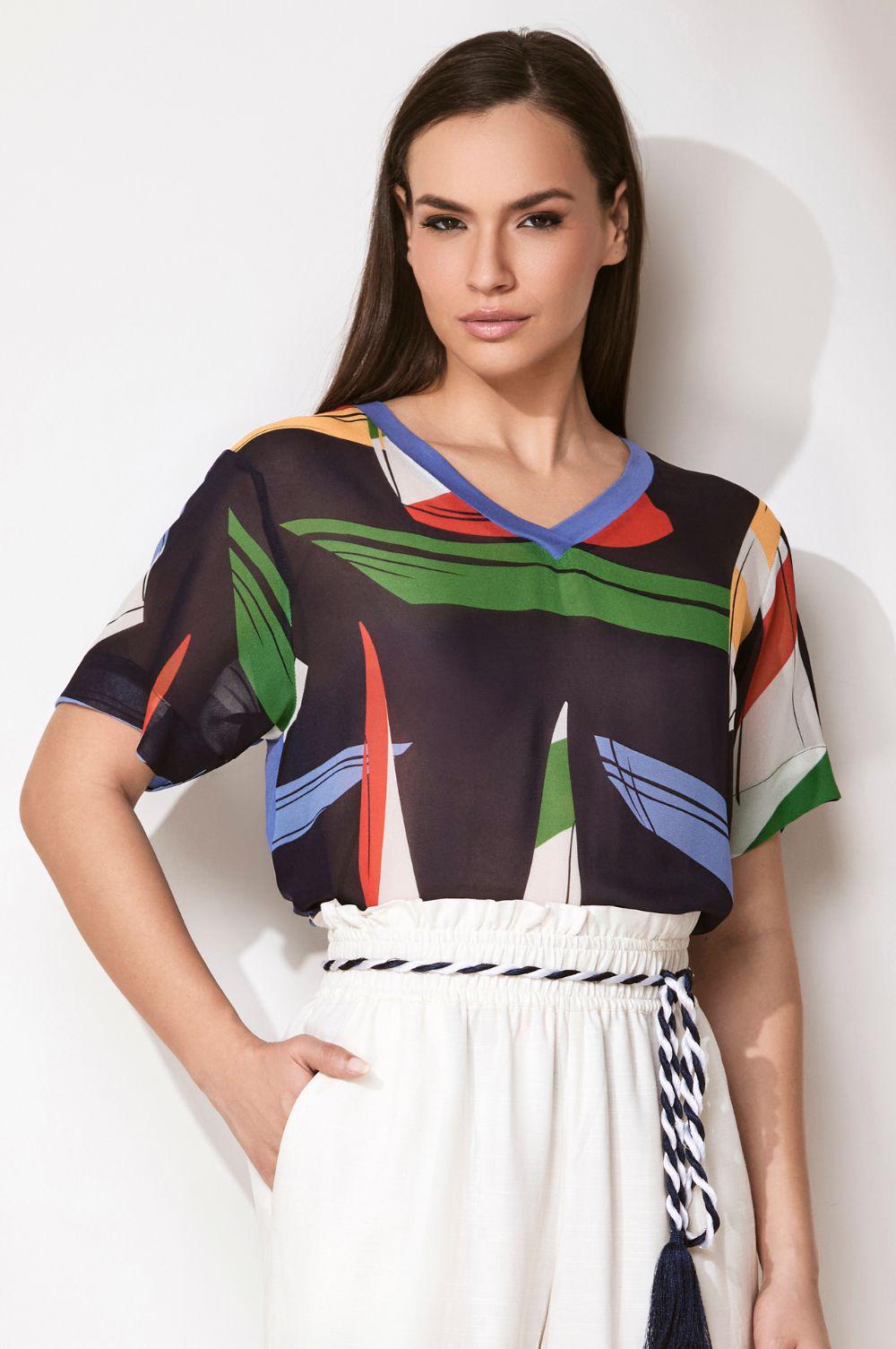BLOUSE NAUTICAL CHOLET 102240755 - Blueberry Boutique