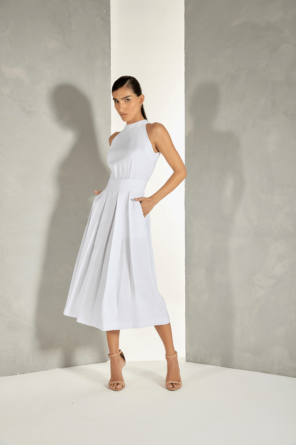 ALAN DRESS MIDI CHOLET 901250201 - Blueberry Boutique