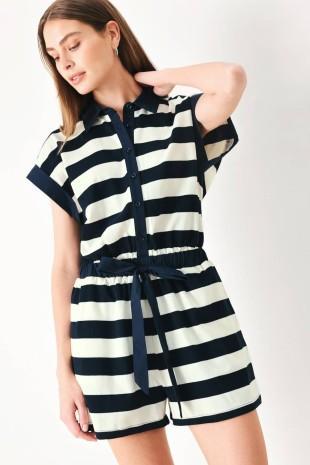 Striped Romper FT 1606