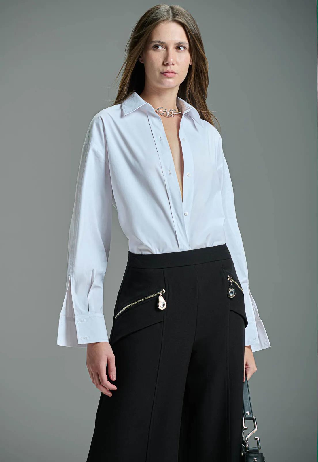 SHIRT TRICOLINE CAOS 56247 - Blueberry Boutique
