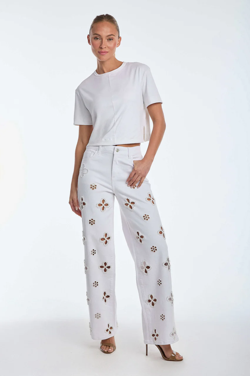 Luana White Jeans