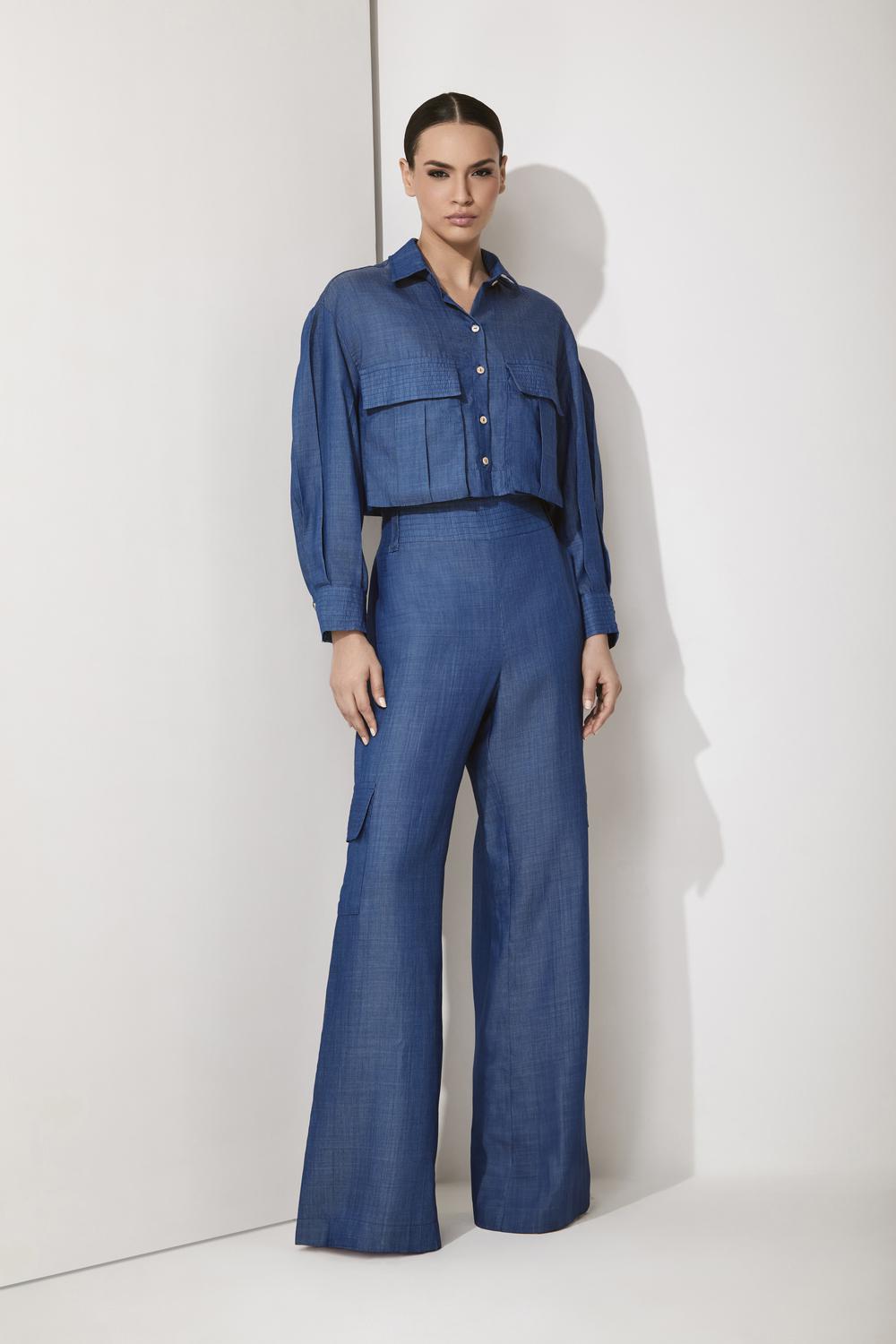 PANTS WIDE LEG CHOLET 612240706 - Blueberry Boutique