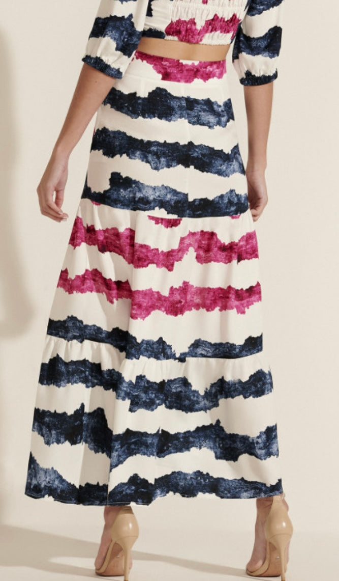 AMARA MIDI SKIRT - Blueberry Boutique