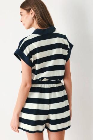Striped Romper FT 1606
