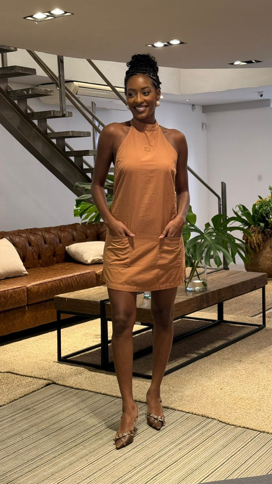 Dress short Cotton Patoge 39639