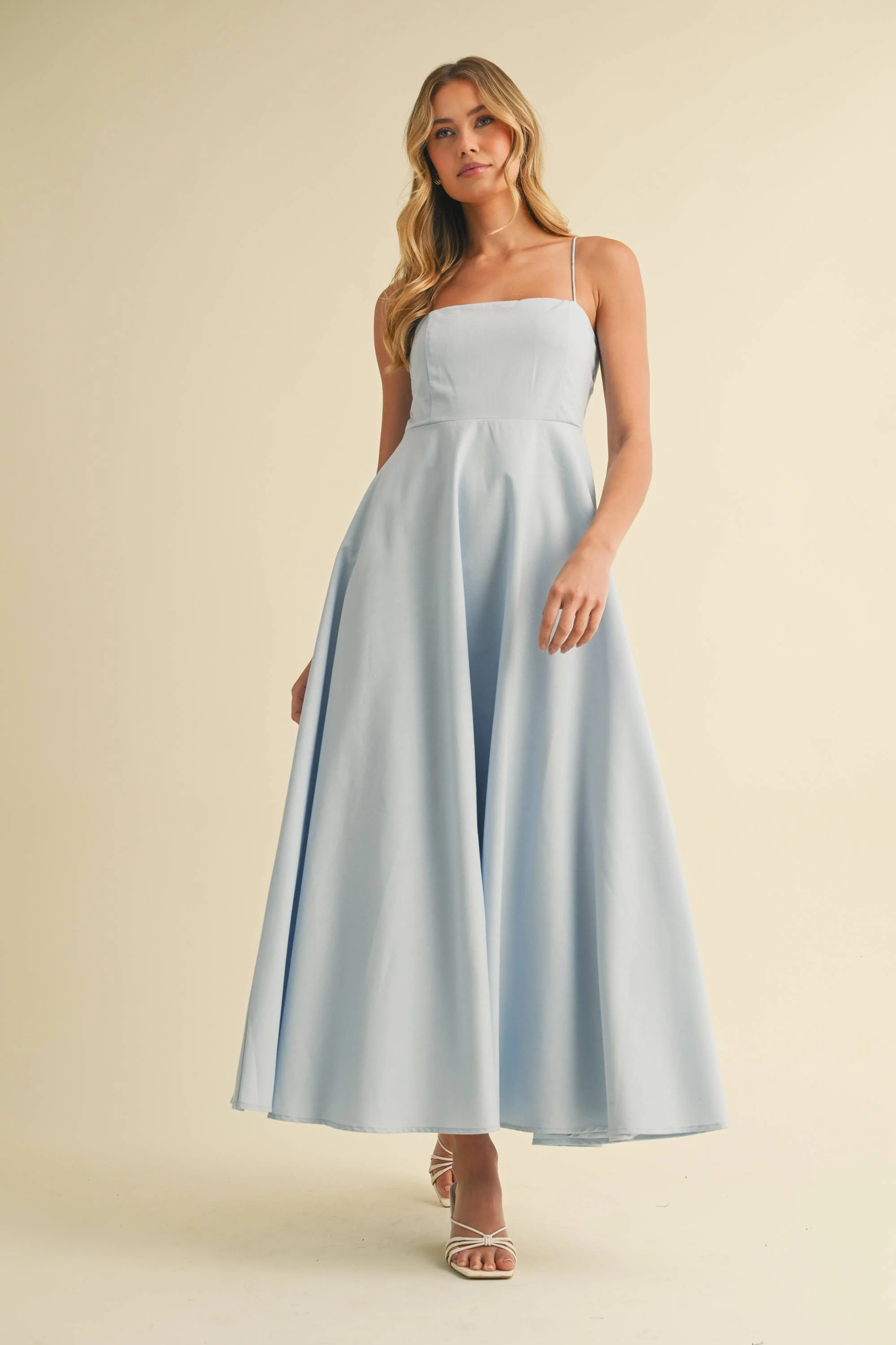 A Line Maxi Dress 9182