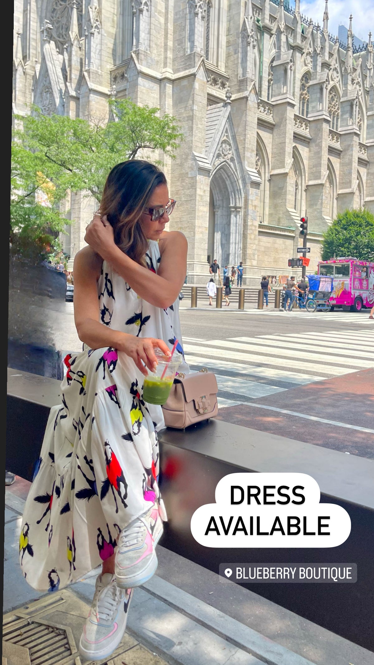 Cholet Horse Maxi Dress