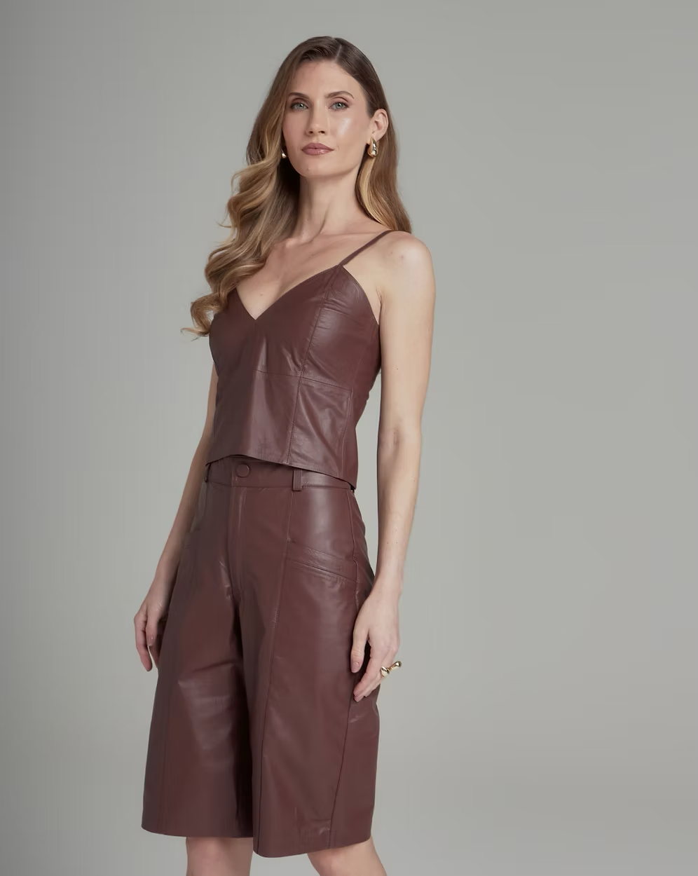 Bermuda Shorts Leather 1213