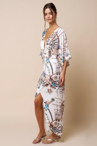 Front Twist Maxi Dress 7592