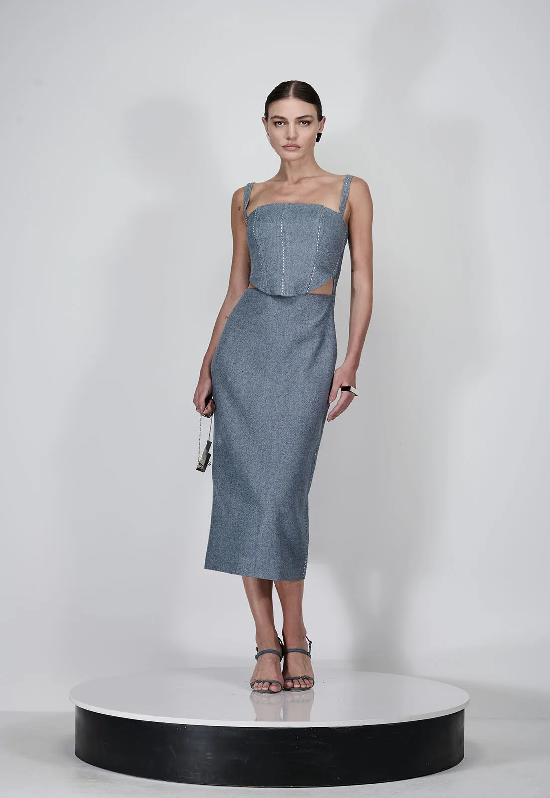 Sofie Midi Dress Caos 57374