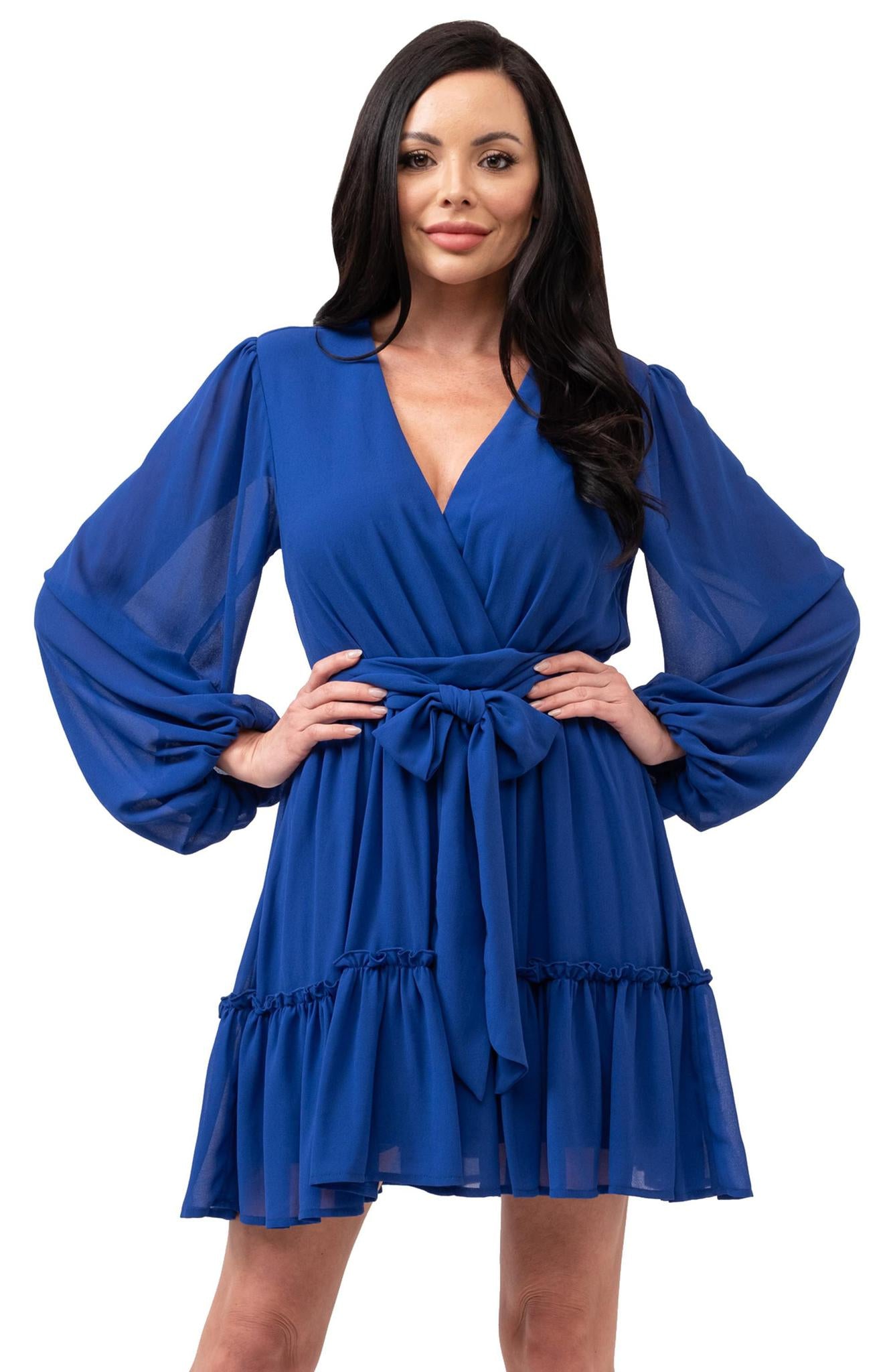 Dress Mini Chiffon 2816