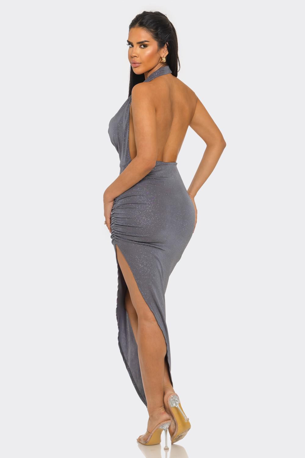 Eclipse Shimmer Dress Midi 25443