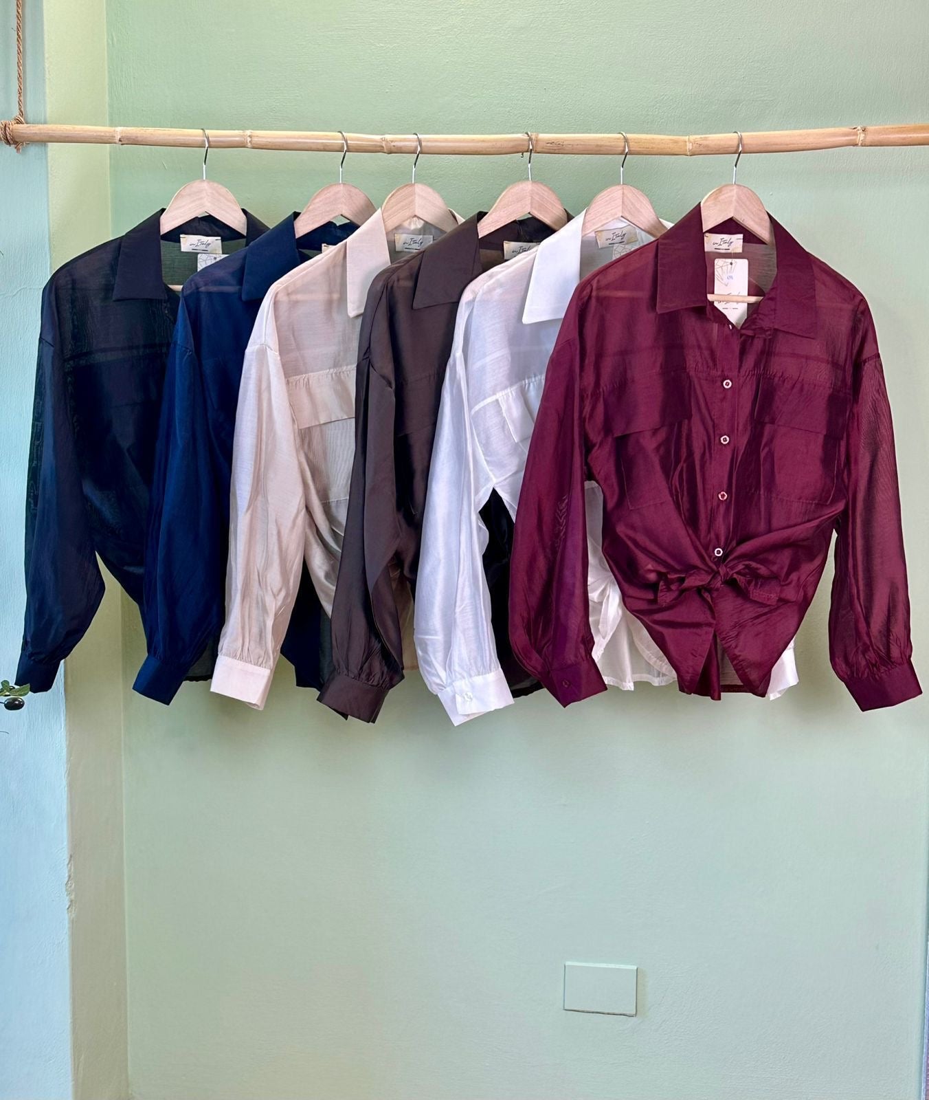 Organza Shirt L/S 4790