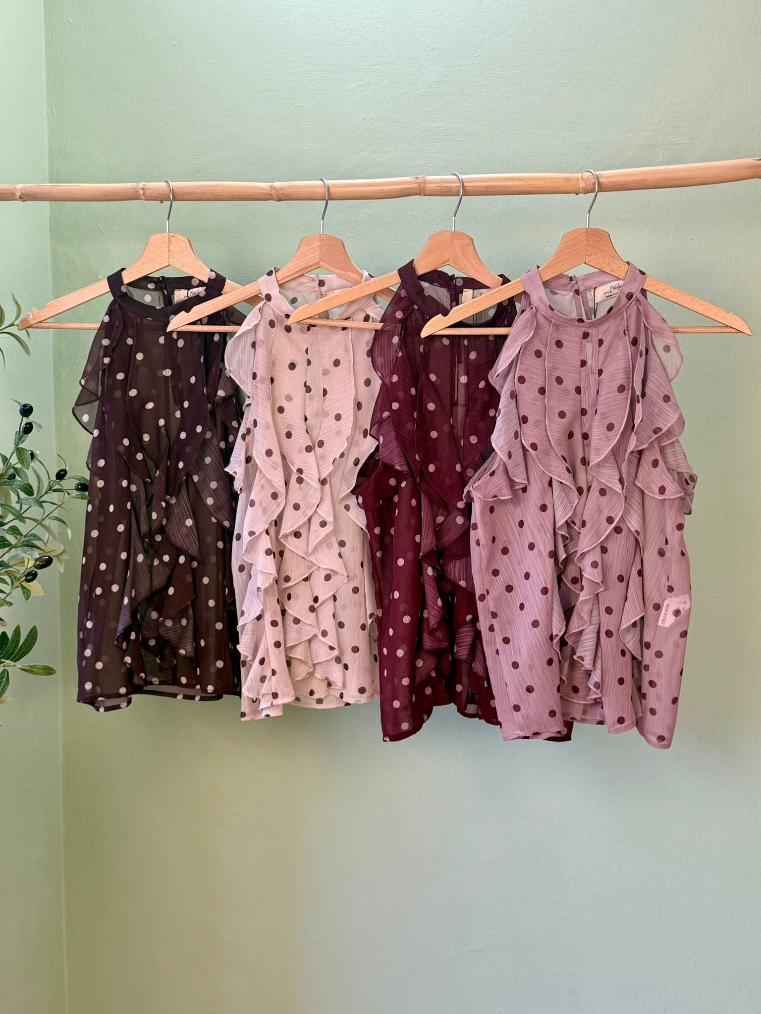 Top Ruffles P Dots 336