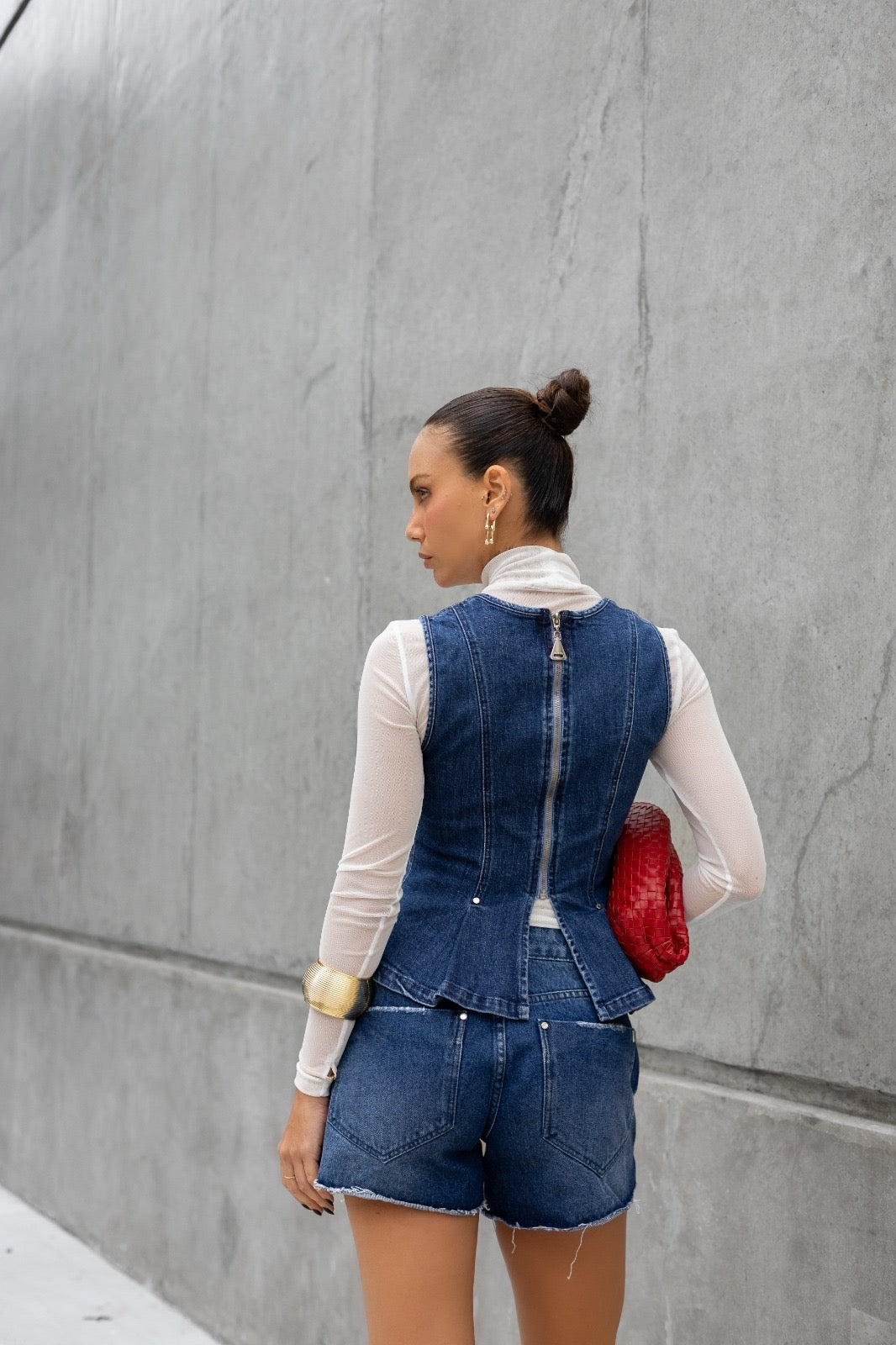 Top Jeans Corset Razzo 5672