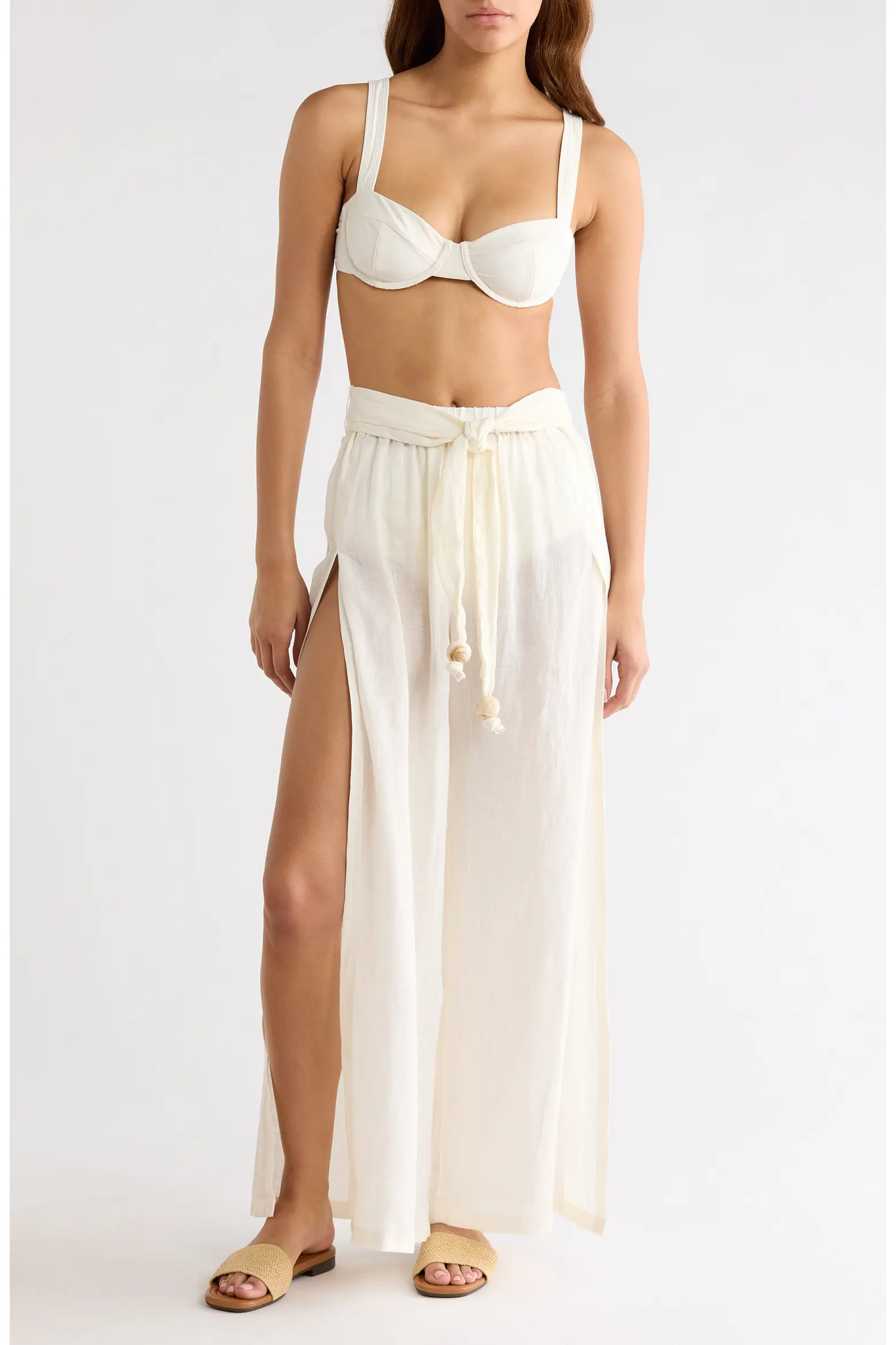 Linen Cover-Up Pants
