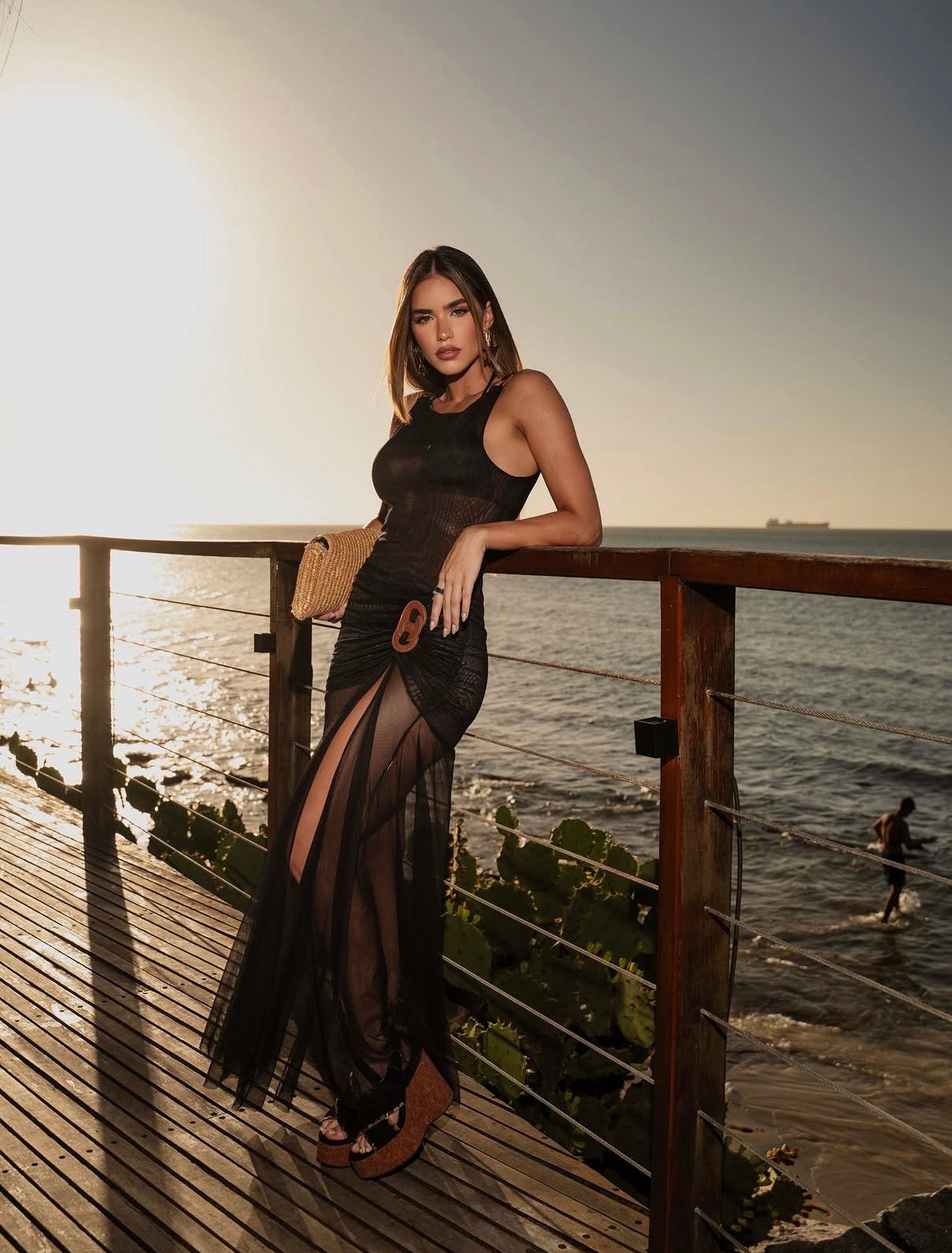 Tulle Capim Santo Beach Dress