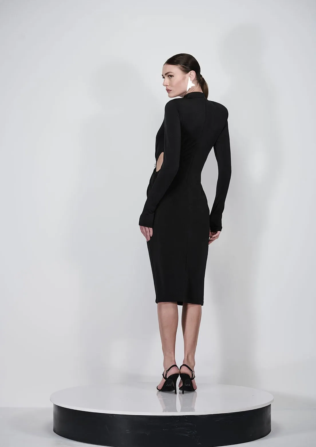 Glam Midi Dress Caos 57311