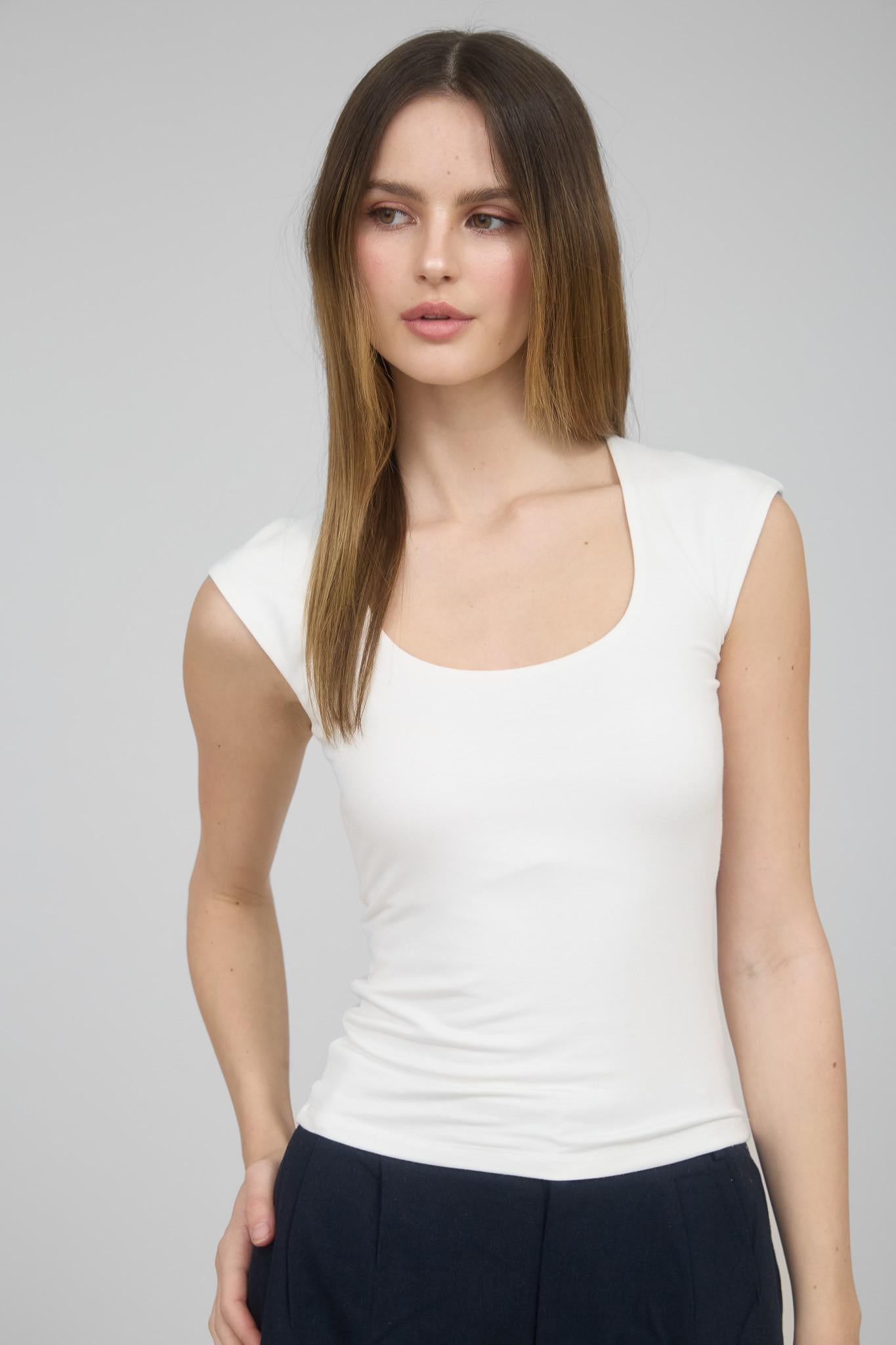 TOP REVERSIBLE KNIT SLEEVELESS 1438 - Blueberry Boutique