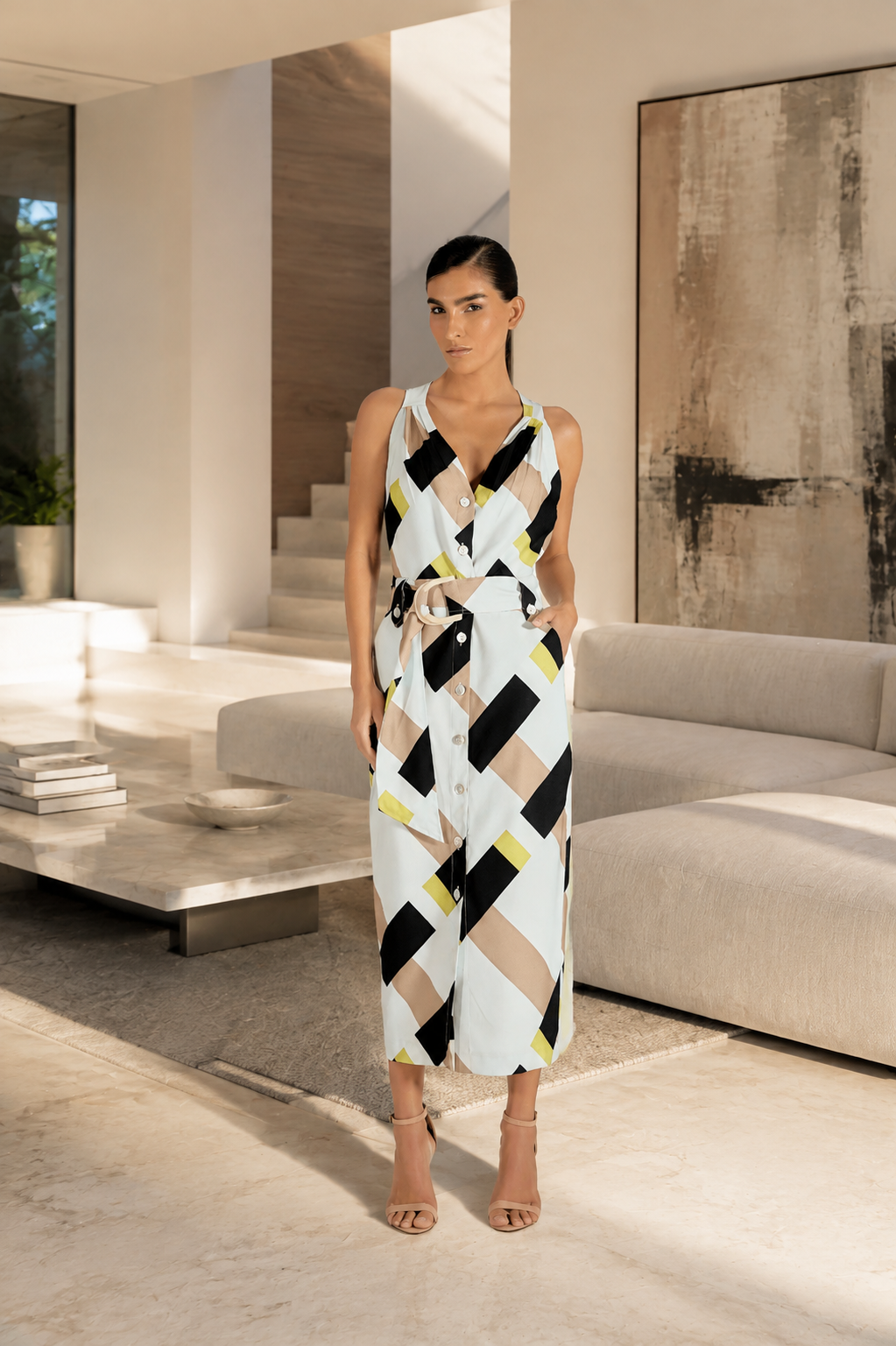 Samanta Cholet Midi Dress