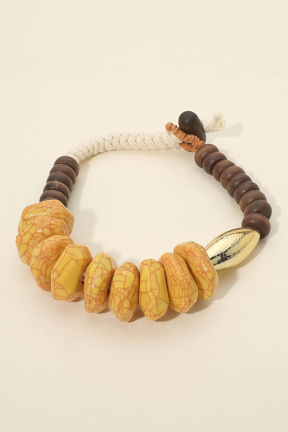 Chunky Geometric Necklace 11349