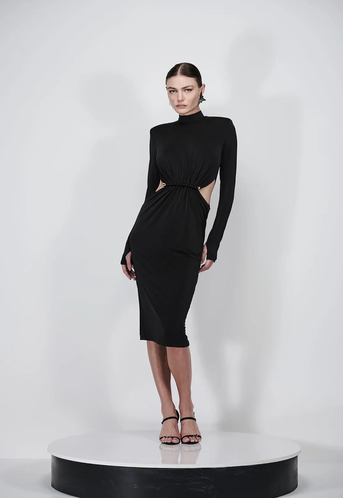 Glam Midi Dress Caos 57311