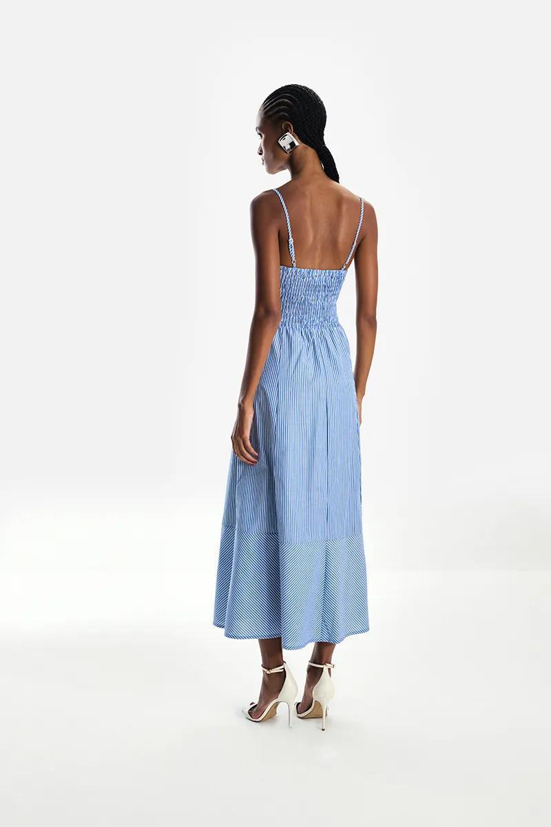 SKUNK MODERN STRIPE DRESS I25578262