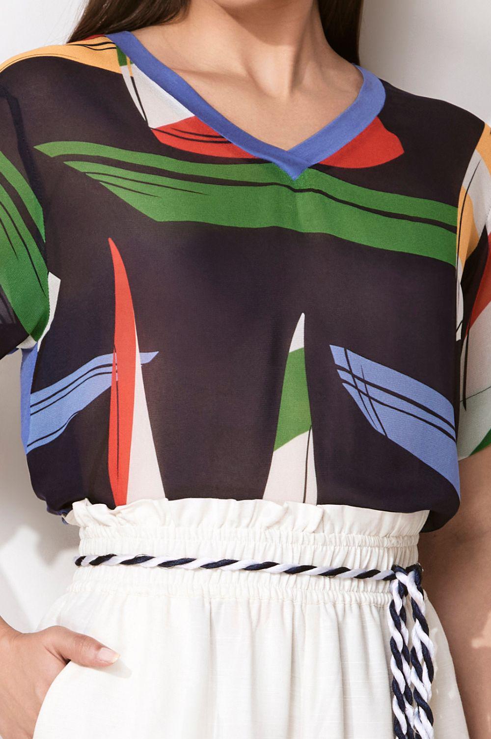 BLOUSE NAUTICAL CHOLET 102240755