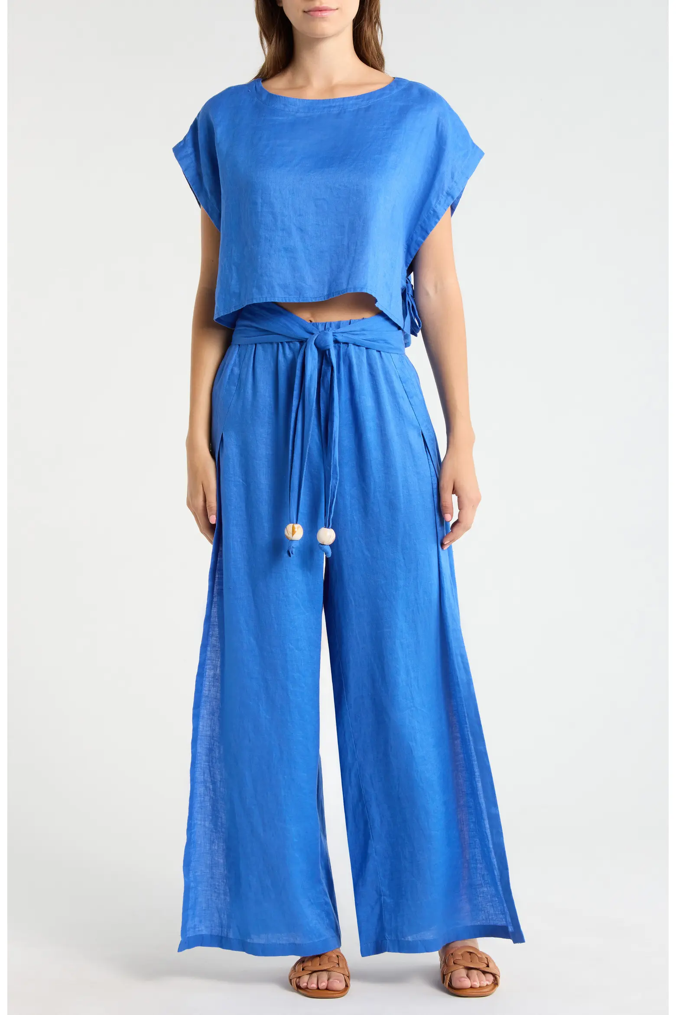 Linen Cover-Up Pants