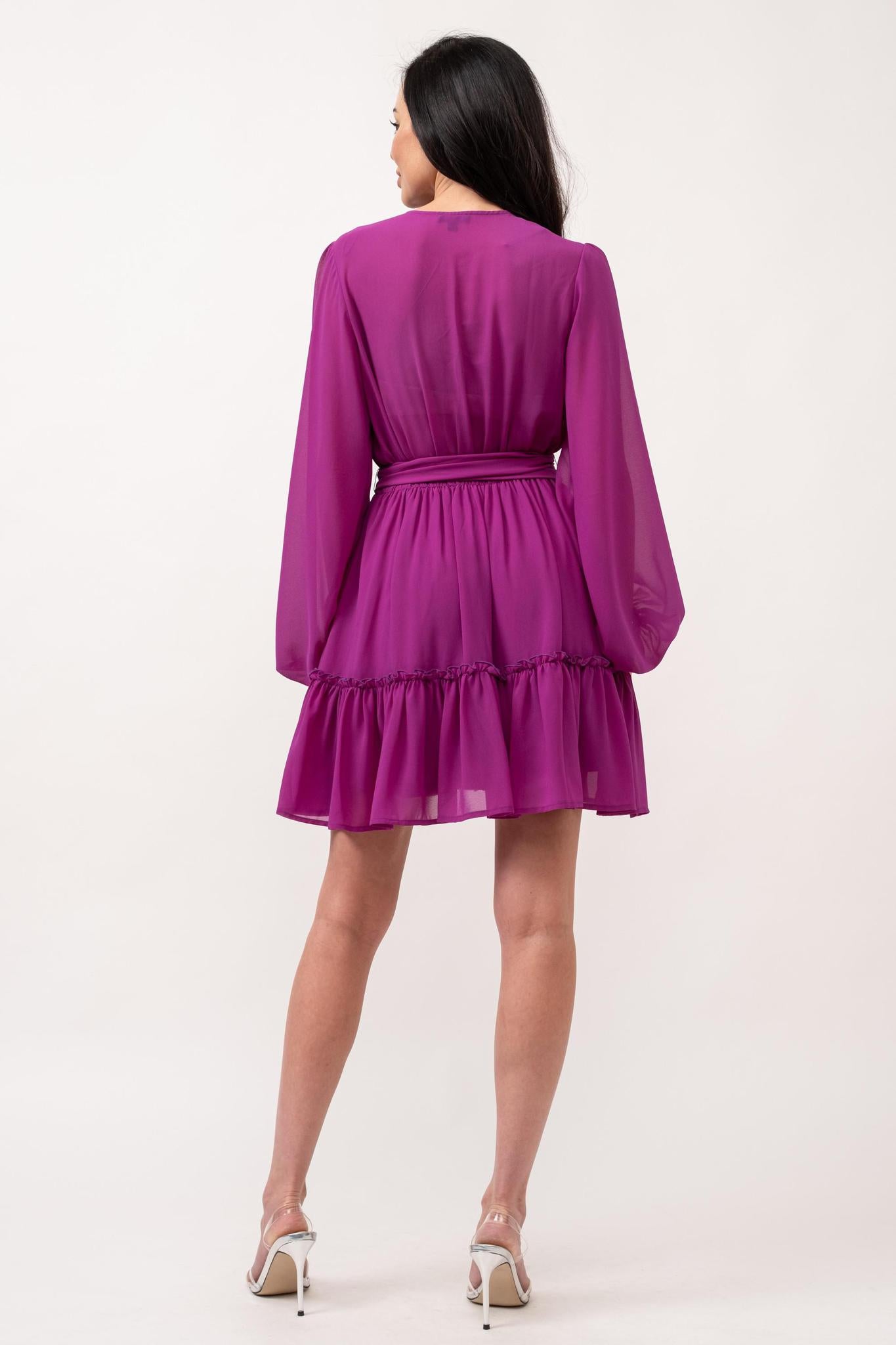 Dress Mini Chiffon 2816