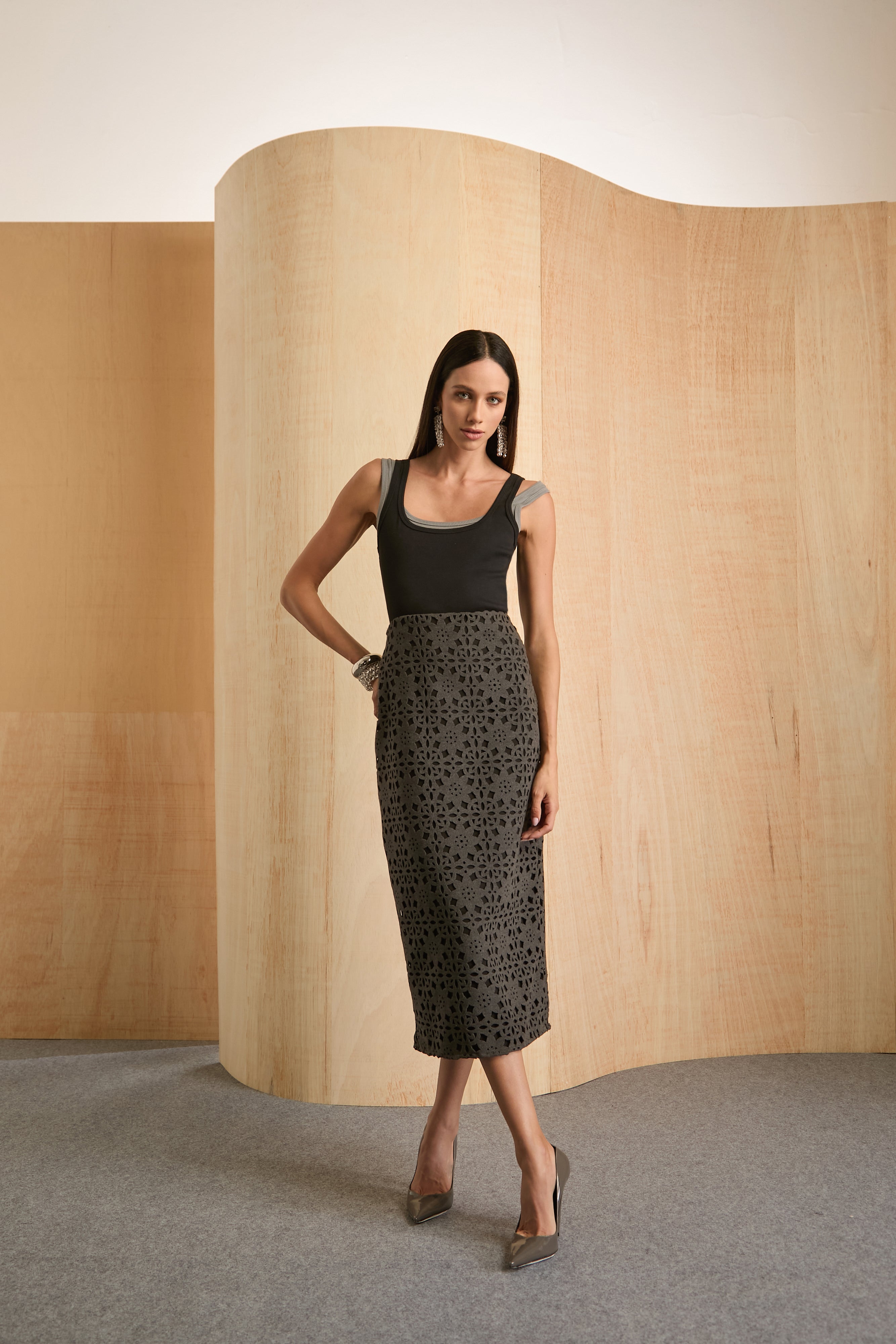 Tais Tank Top Ribbed Isa P 25058