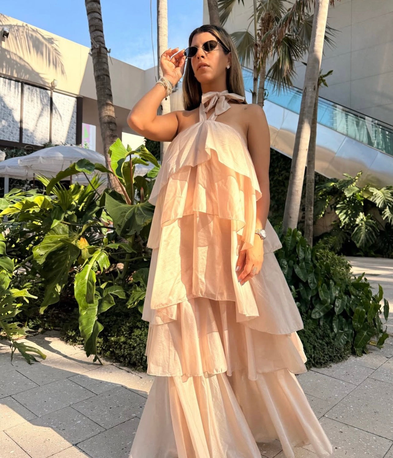 Dress Organza Ruffles Italy 4397