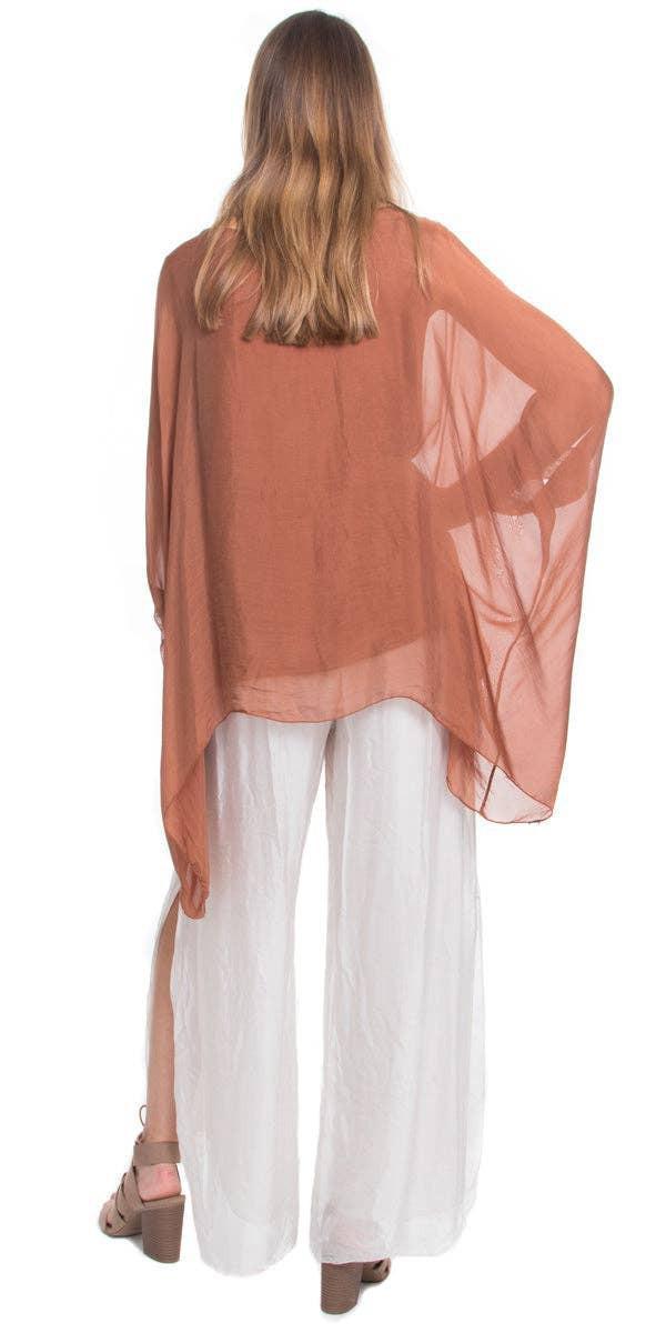 Blouse Silk Italy Basic  51151