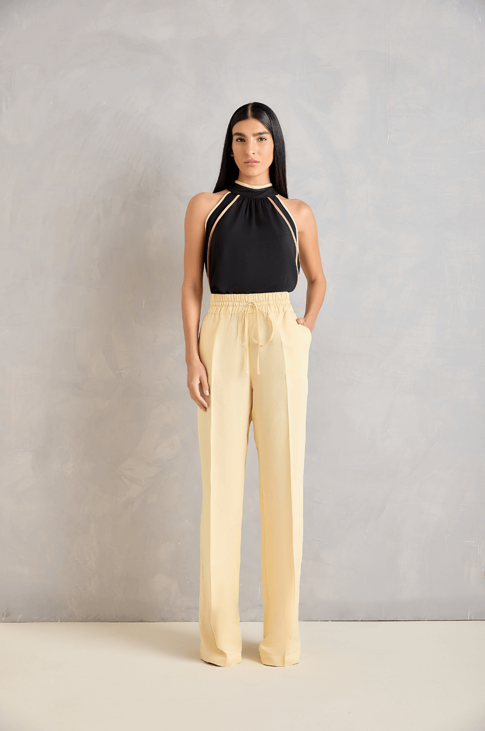 BLOUSE LOW-CUT CHOLET 101240308