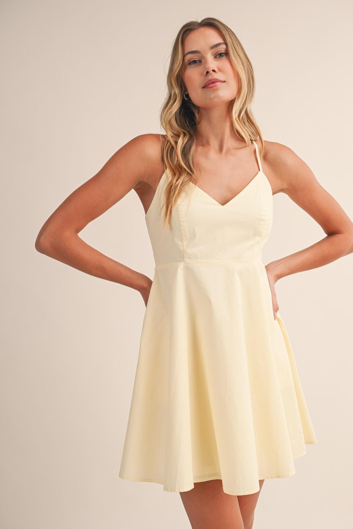 Flared Mini Dress 1092