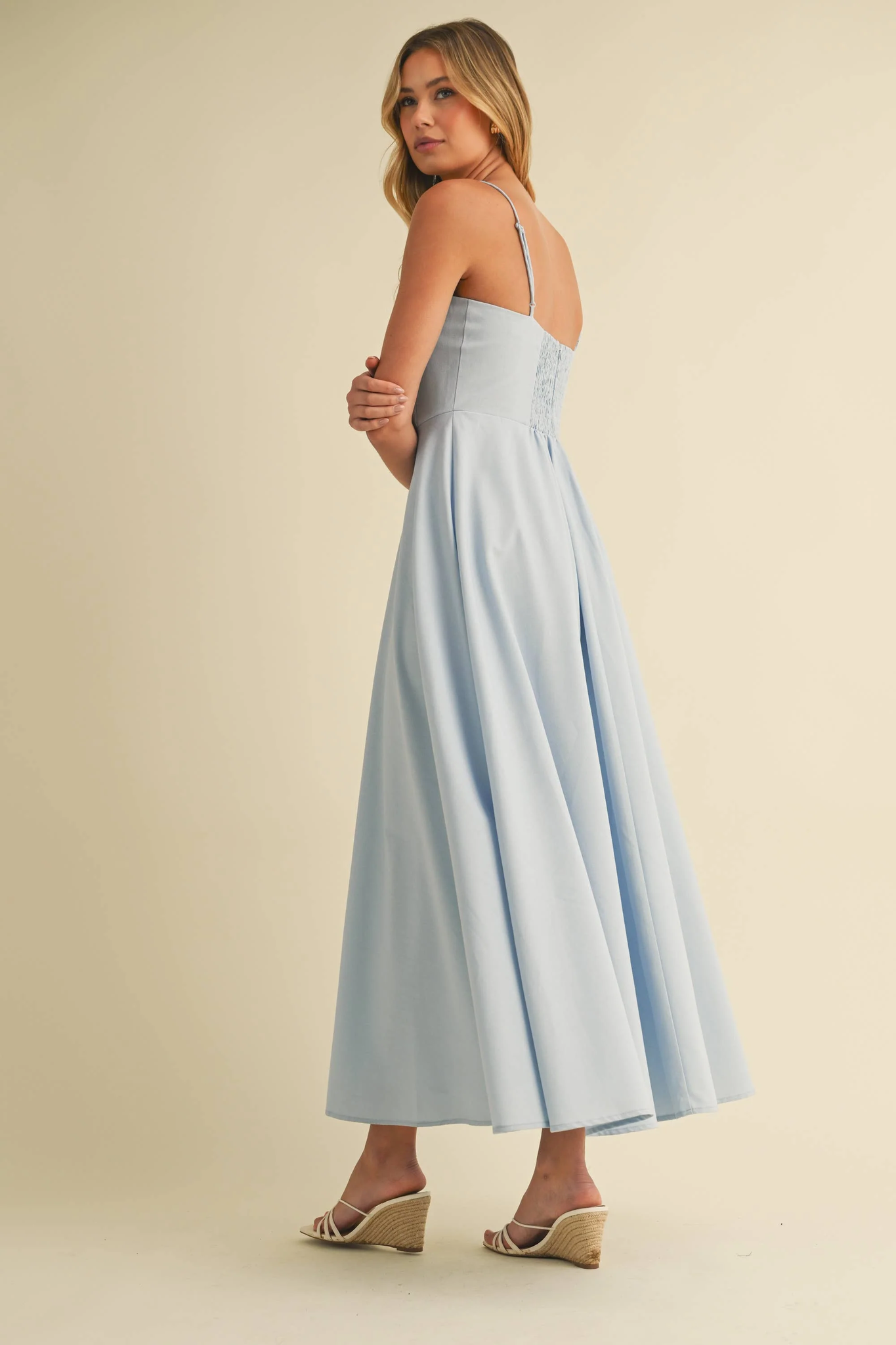 A Line Maxi Dress 9182