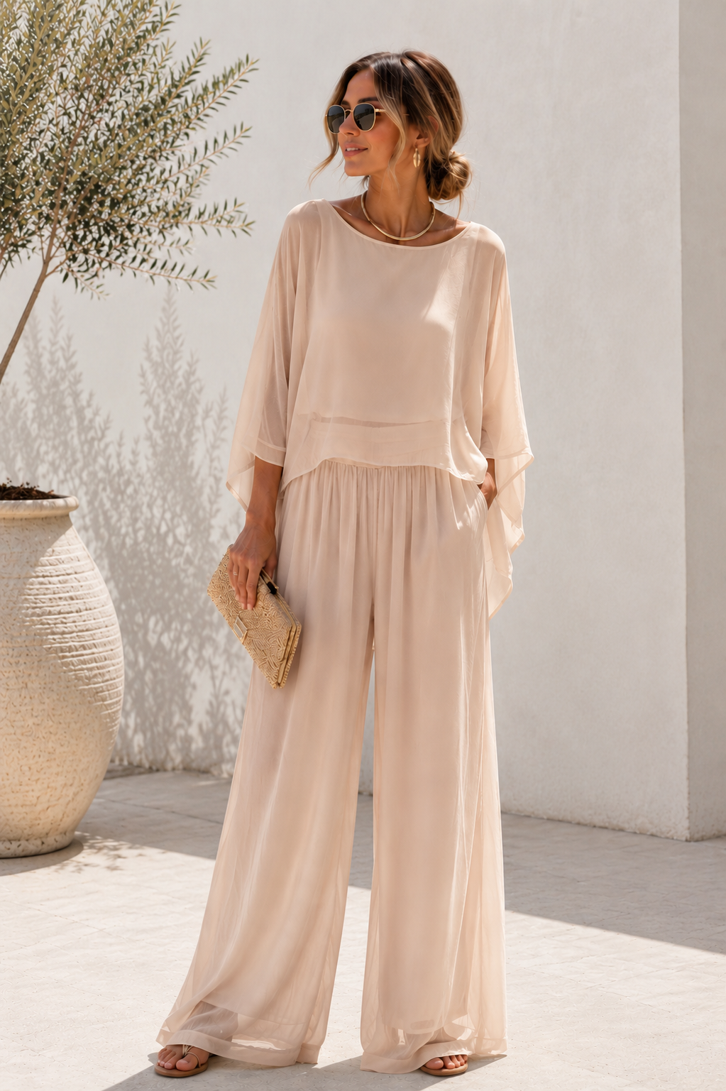 Pant Silk Italy Basic 5223