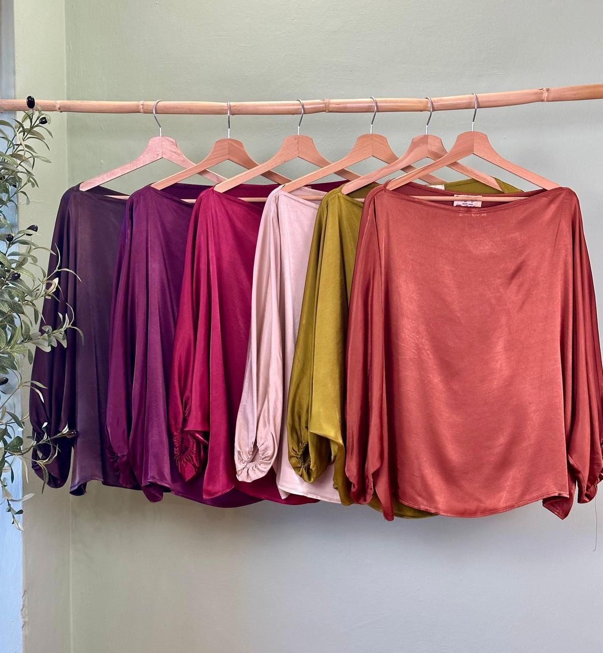 Blouse Satin italy 31339
